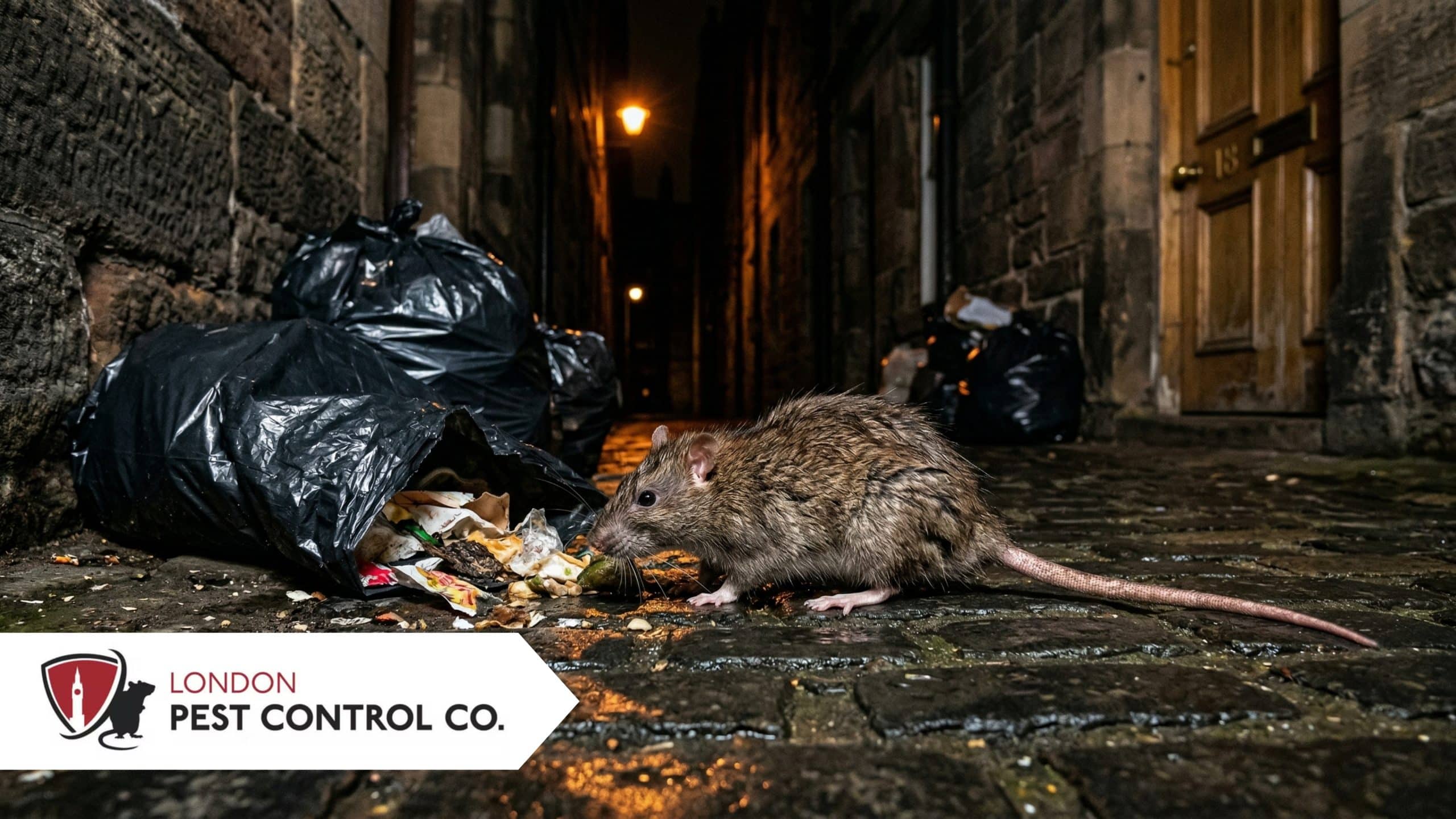 Rodent on Street in Greater London